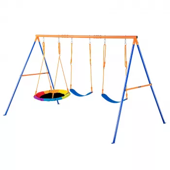 Heavy-Duty Backyard Swing Set: Safe, Stable Fun for Kids