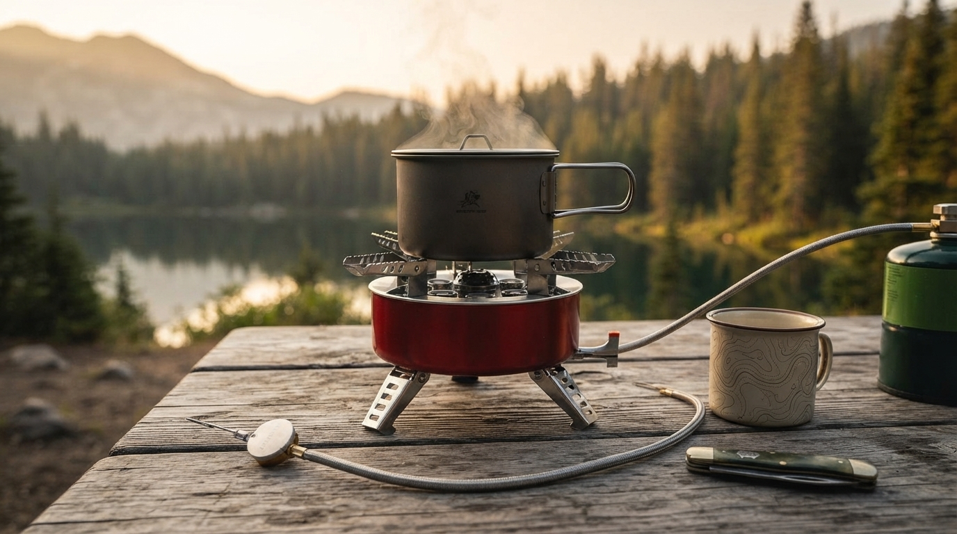 23800W 9-Core Camping Stove: Fast Boils, Stable Legs