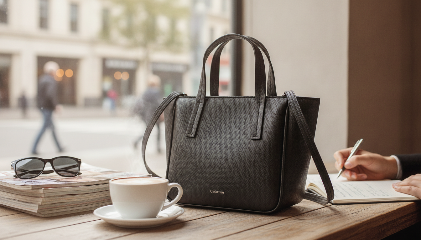 Calvin Klein Jeans Black Shoulder Bag: Everyday Chic