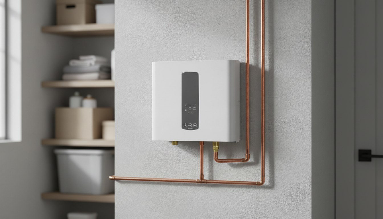 Electric Tankless Water Heaters: Sizing, Costs, Limits