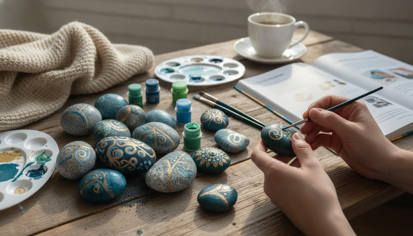 Rock Painting for Relaxation: Easy Beginner Ideas