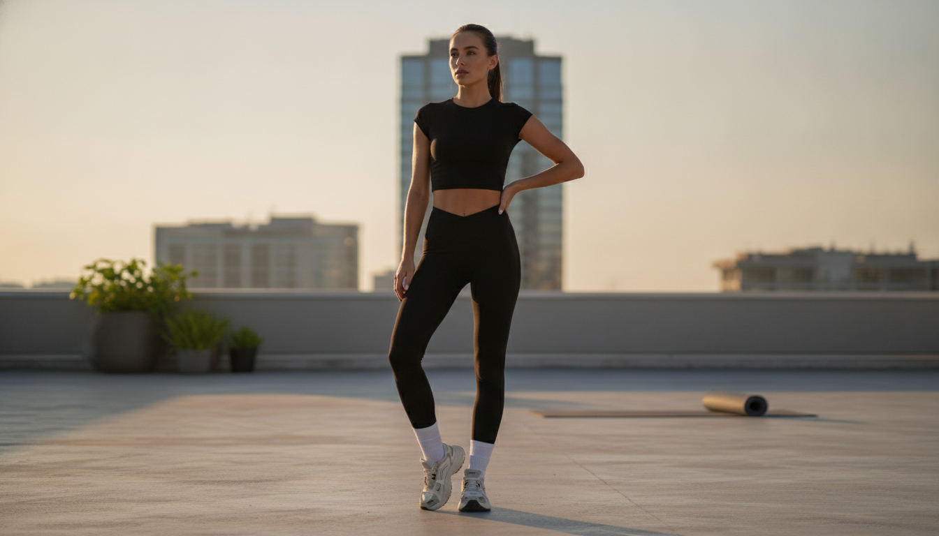 Women’s 2-Piece Fitness Sports Set: Fit, Fabric & Care