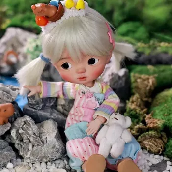 1/6 BJD Rainbow Girl Doll: Styling, Poses, Care Tips
